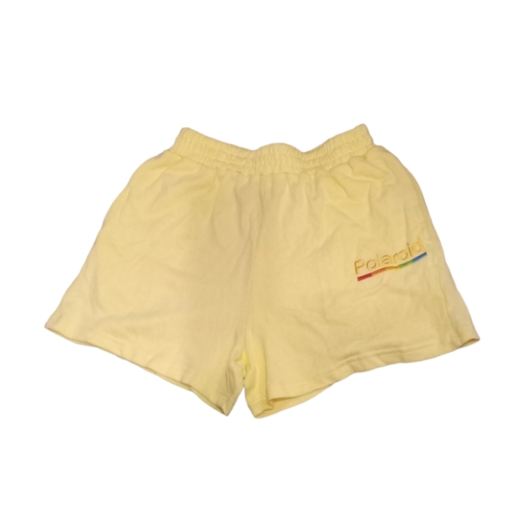 NWT Polaroid Yellow Kid Core Shorts Size M